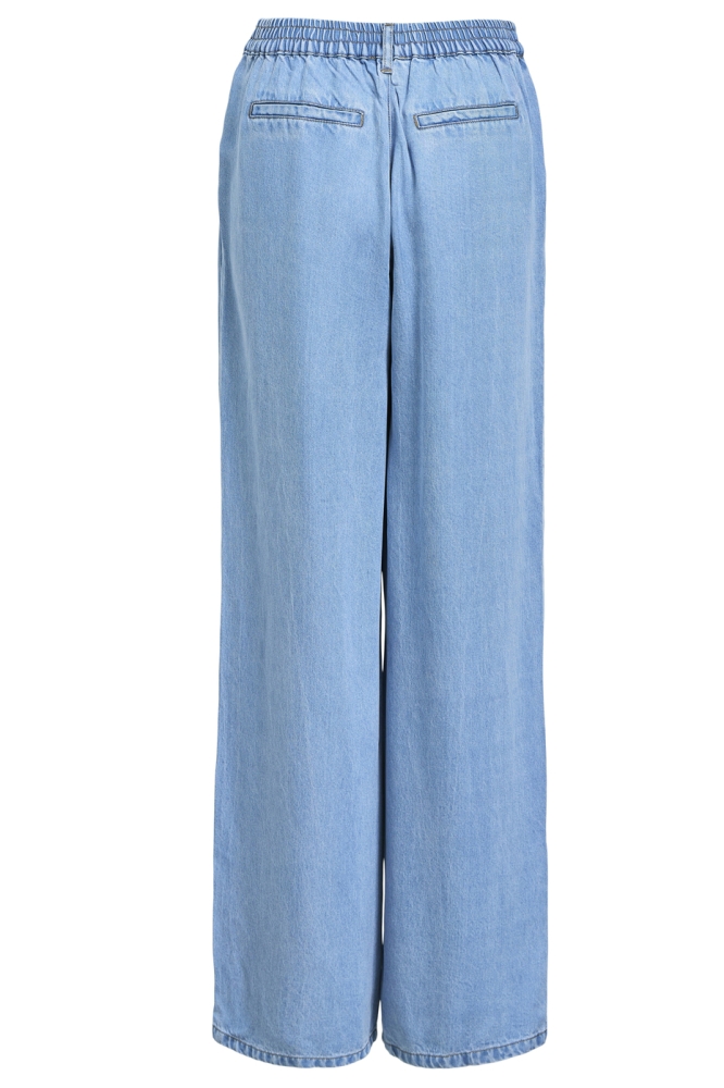 OBJFRAME LISA WIDE MW PANTS NOOS 23045548 LIGHT BLUE DENIM
